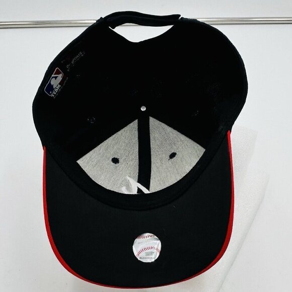 Atlanta Braves OC Sports Team MLB Adjustable Hat Cap Adult One-Size Navy - Picture 7 of 9